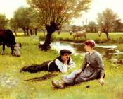 爱德华伯纳德代巴博桑 - Le Flirt